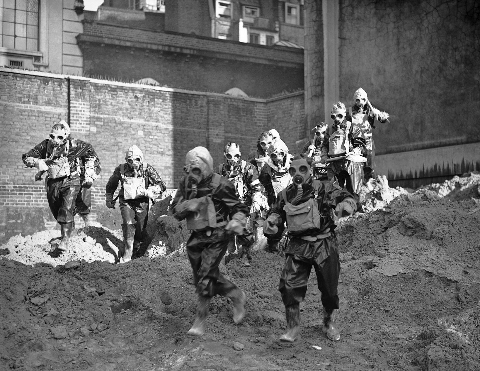 1938: Air Raid Precautions Demonstration